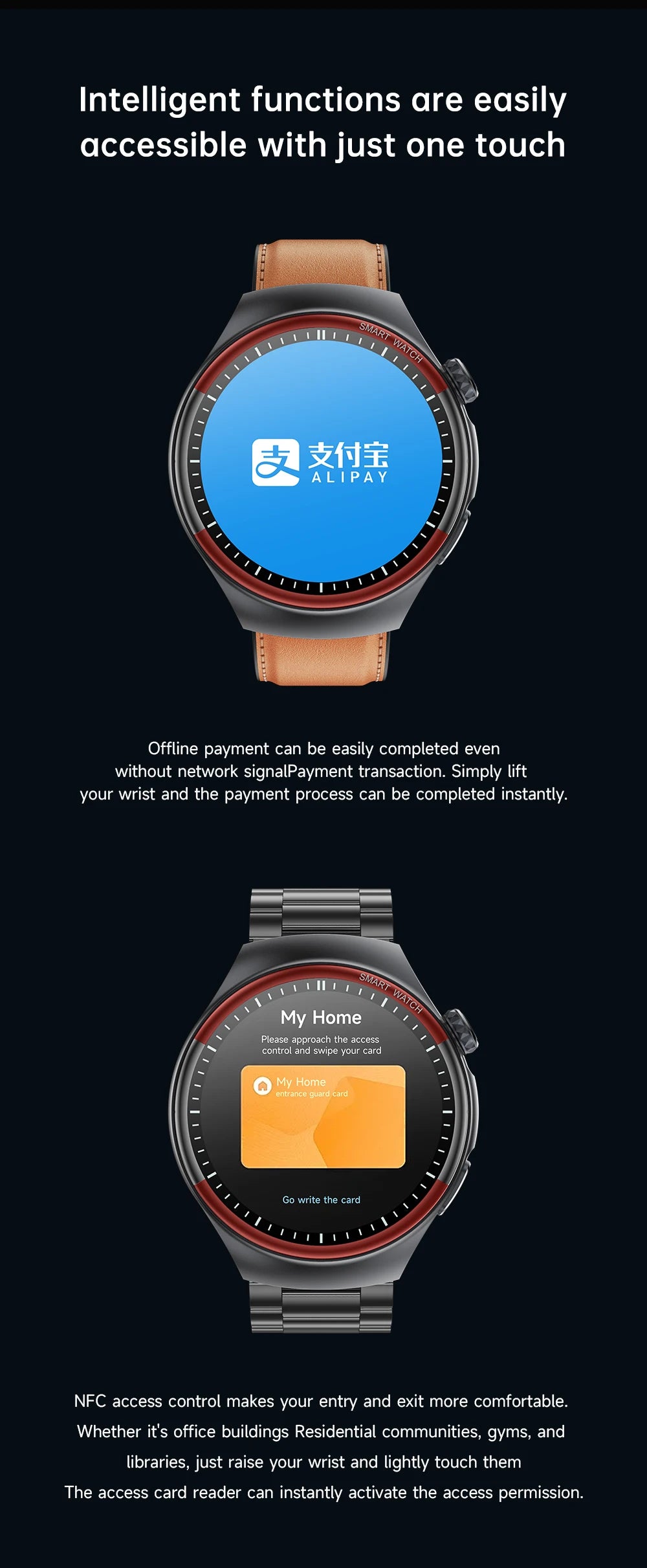 2025 Nursing Health Laser Smartwatch – Blood Pressure & Heart Monitor