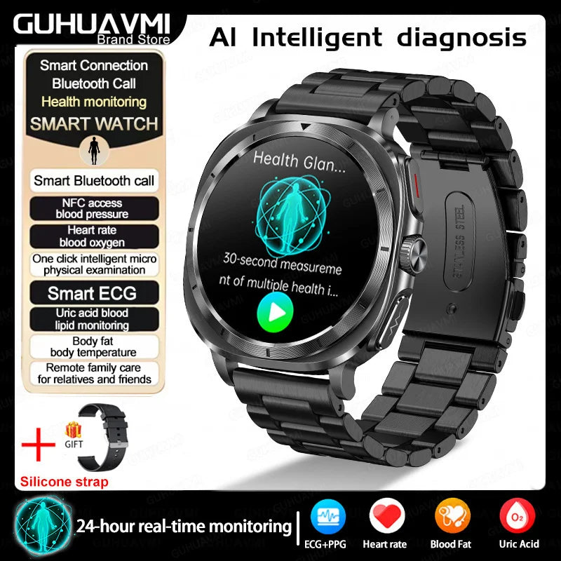 2025 Xiaomi Health Smartwatch – Body Analysis & ECG
