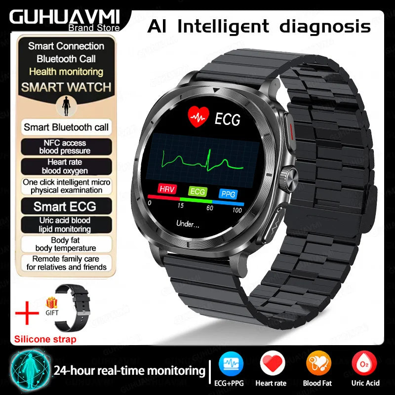 2025 Xiaomi Health Smartwatch – Body Analysis & ECG