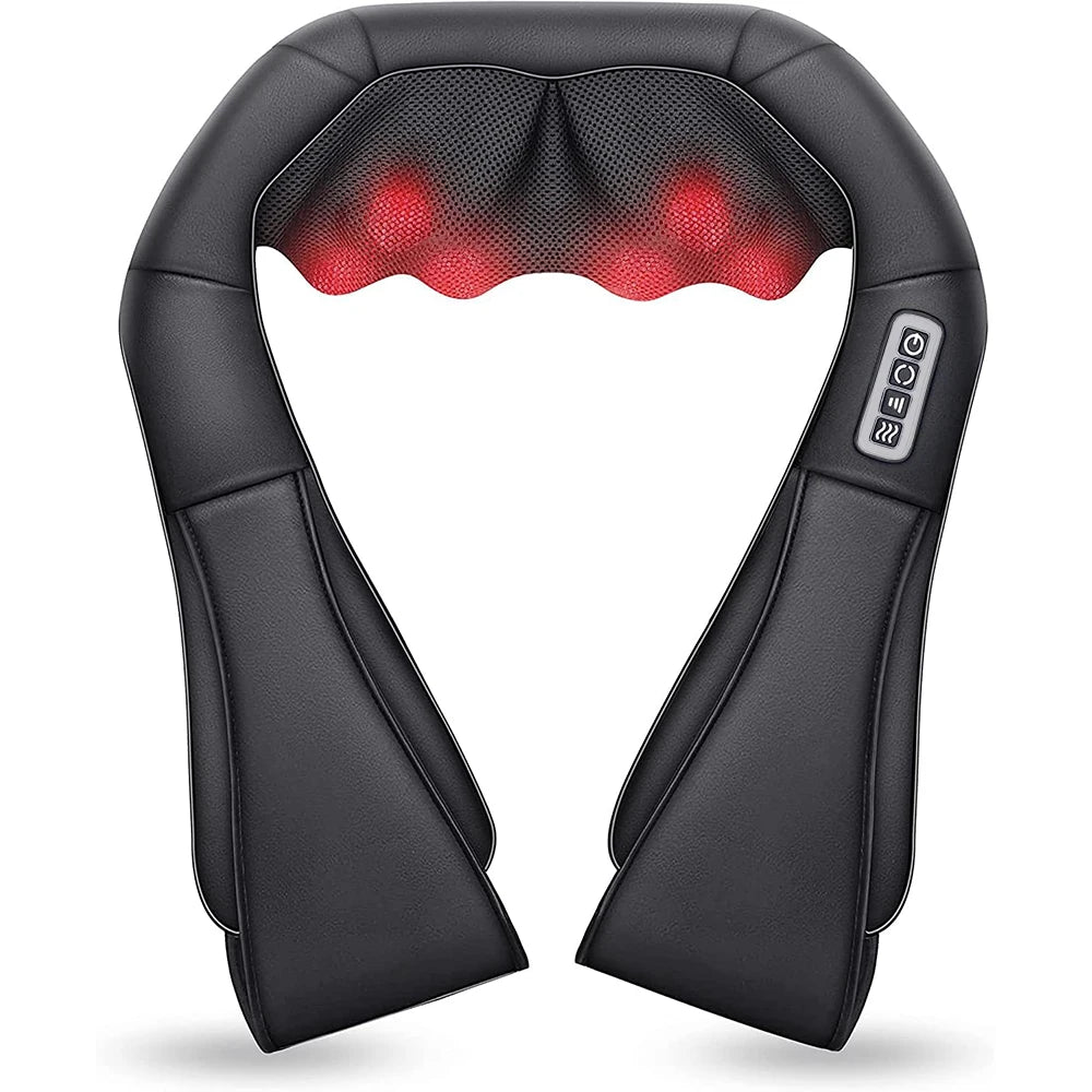 Heated Shiatsu Neck & Shoulder Massage Pillow