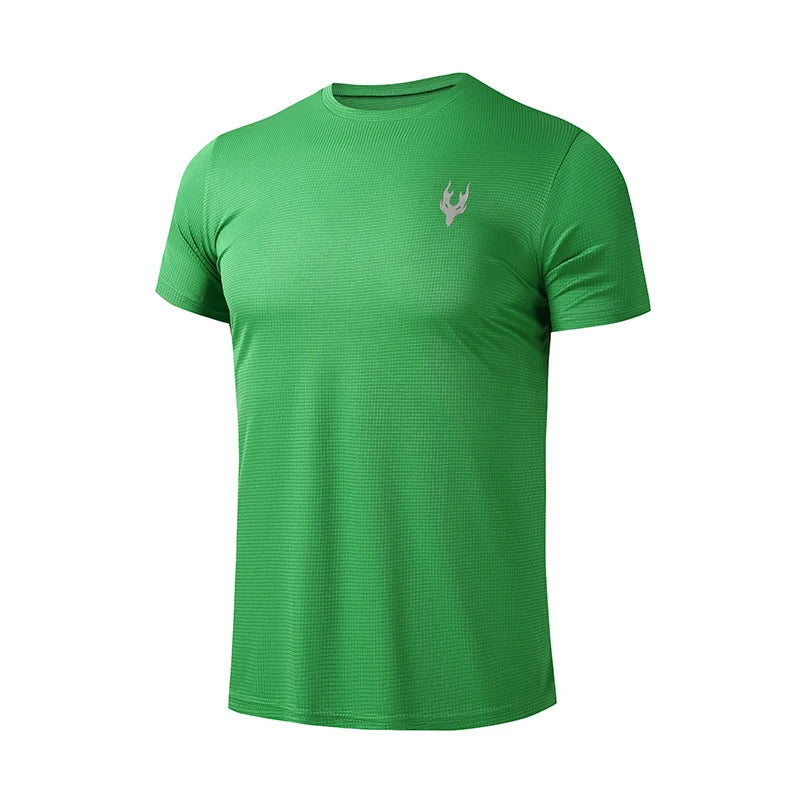 Men’s Quick-Dry Running & Sports T-Shirt – Summer Gym Tee