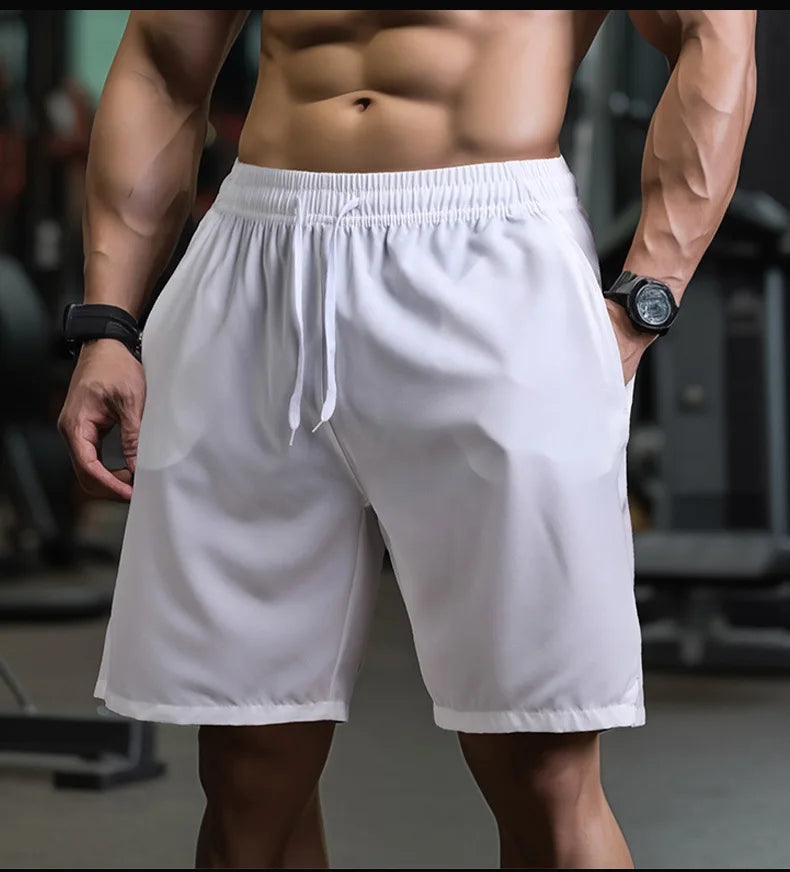 Men’s Breathable Sports Shorts – Quick-Dry Tennis & Running