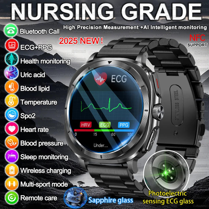 2025 Xiaomi Health Smartwatch – Body Analysis & ECG