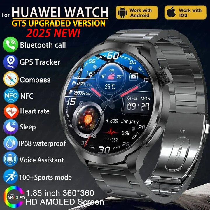 Huawei 1.85" Sport Smartwatch – GPS & Heart Rate