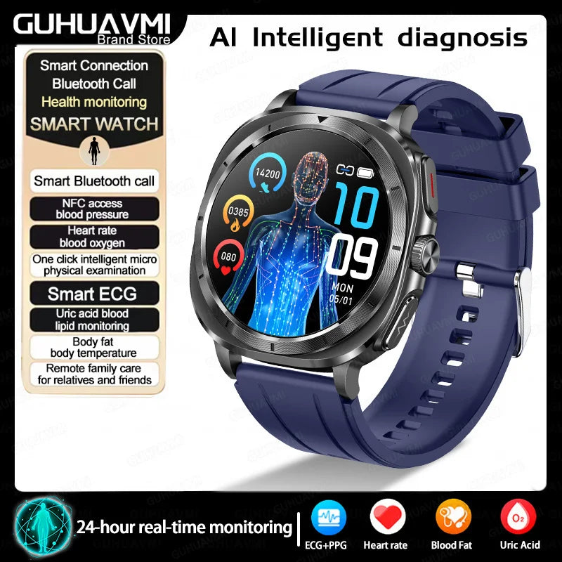 2025 Xiaomi Health Smartwatch – Body Analysis & ECG