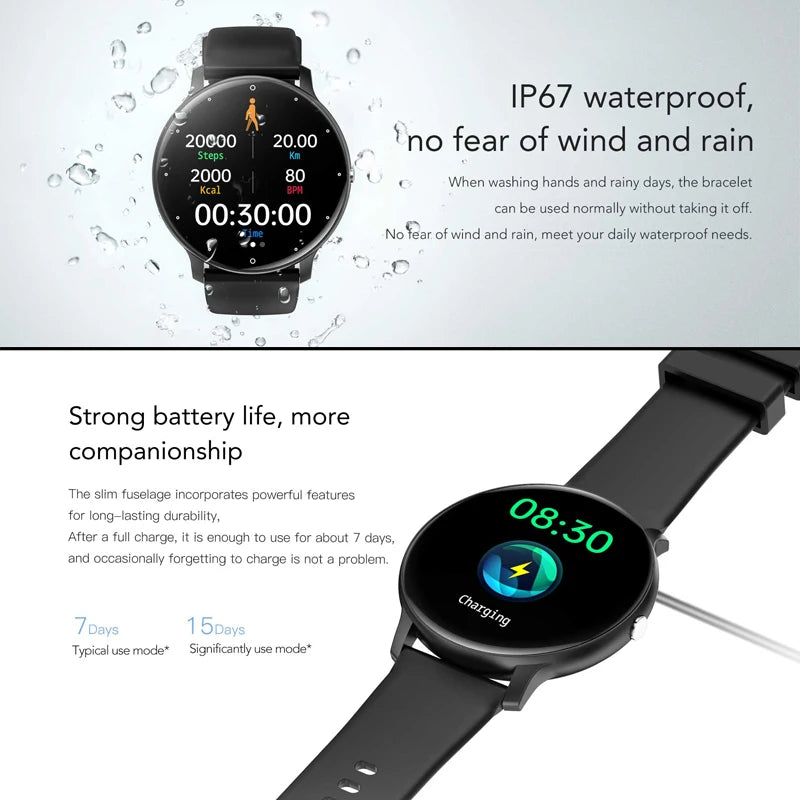 Smartwatch for Men – Fitness & Bluetooth Call