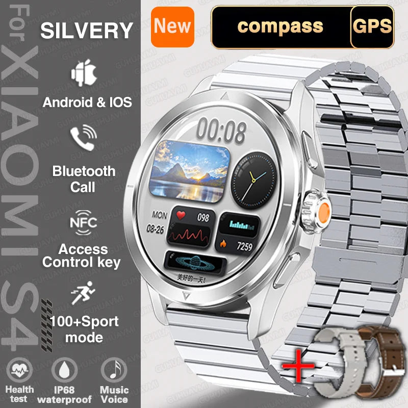 Xiaomi S4 Ultra Smartwatch for – Fitness & Bluetooth Call