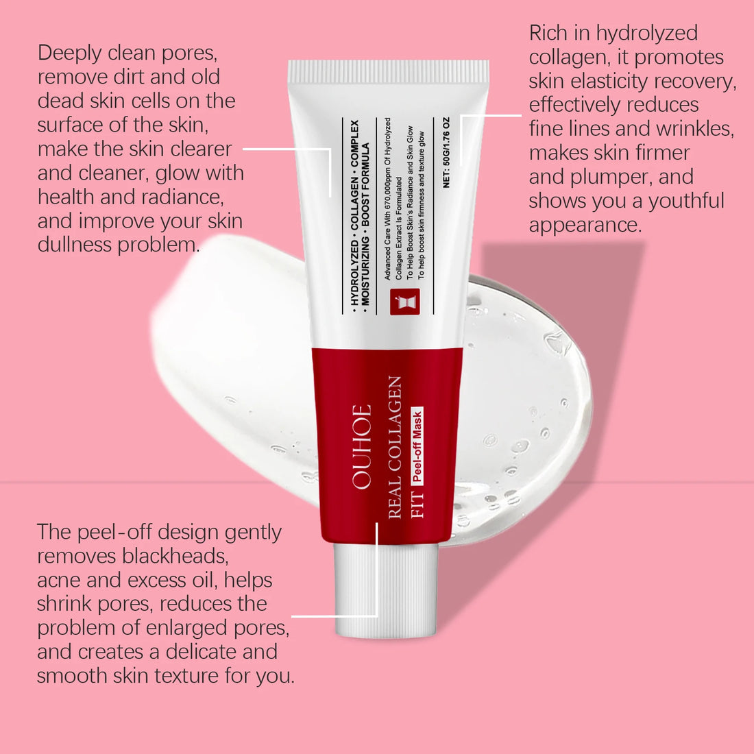 Collagen Peel-Off & Overnight Hydrating Mask – Korean Skincare