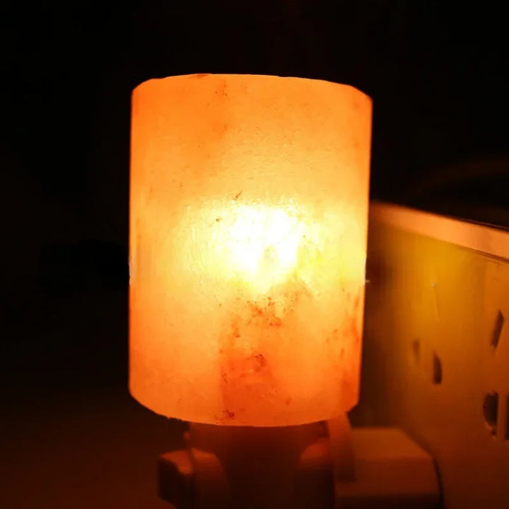 Himalaya Crystal Salt Lamp – Twin Tower USB Night Light