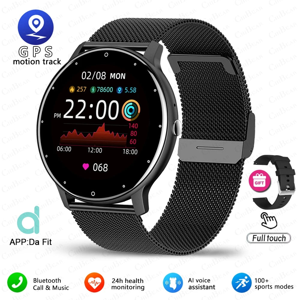 Smartwatch for Men – Fitness & Bluetooth Call