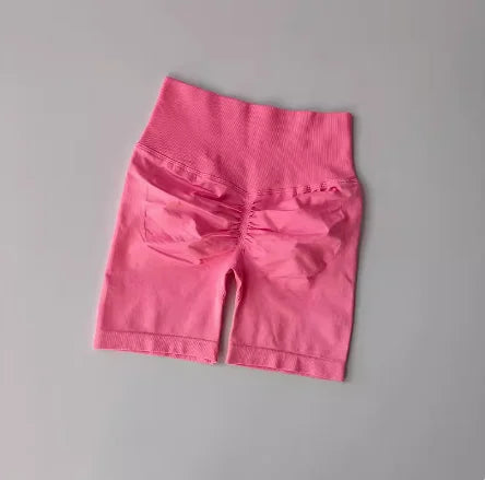 Women’s High Waist Yoga & Fitness Shorts – Tummy Control