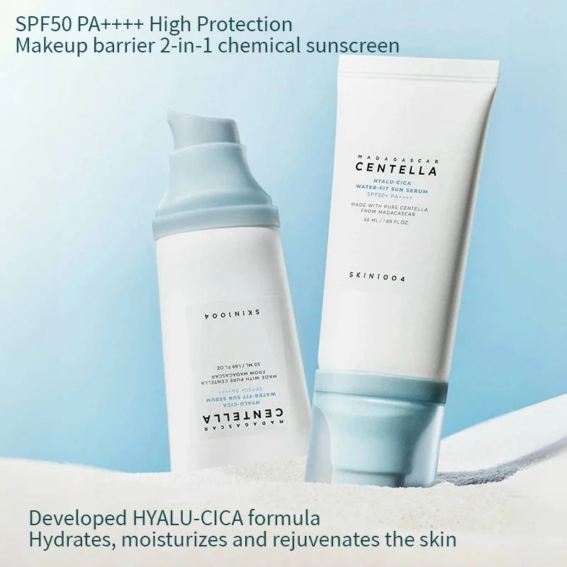 Centella Hyalu-Cica Moisture Cream & SPF50 Sun Serum