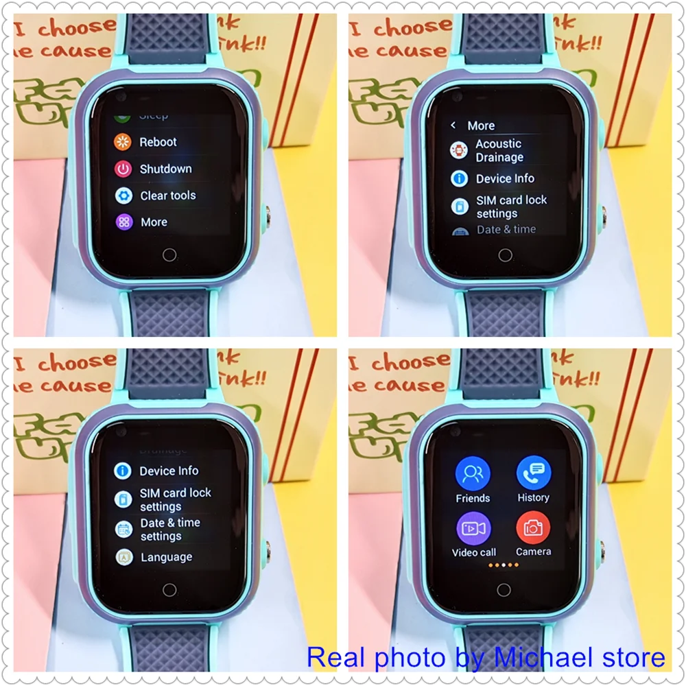LT21 Kids 4G Smartwatch with GPS & Video Call