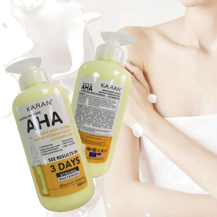 Whitening Body Cream – Hydroxy Acids & Vitamin C&E