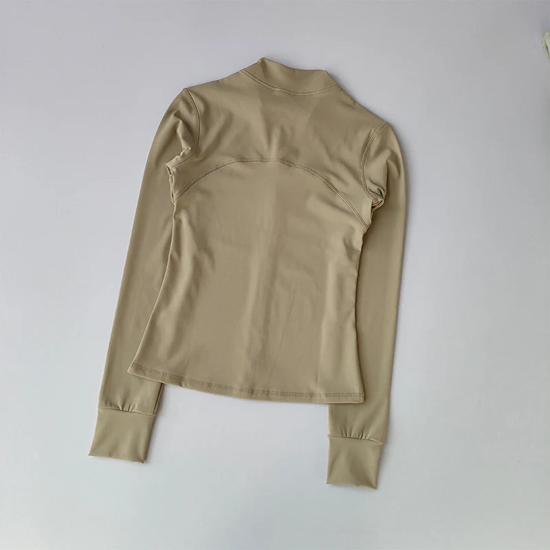 Women’s High-End Long Sleeve Yoga & Running Jacket