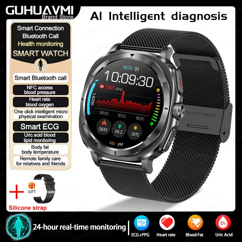 2025 Xiaomi Health Smartwatch – Body Analysis & ECG
