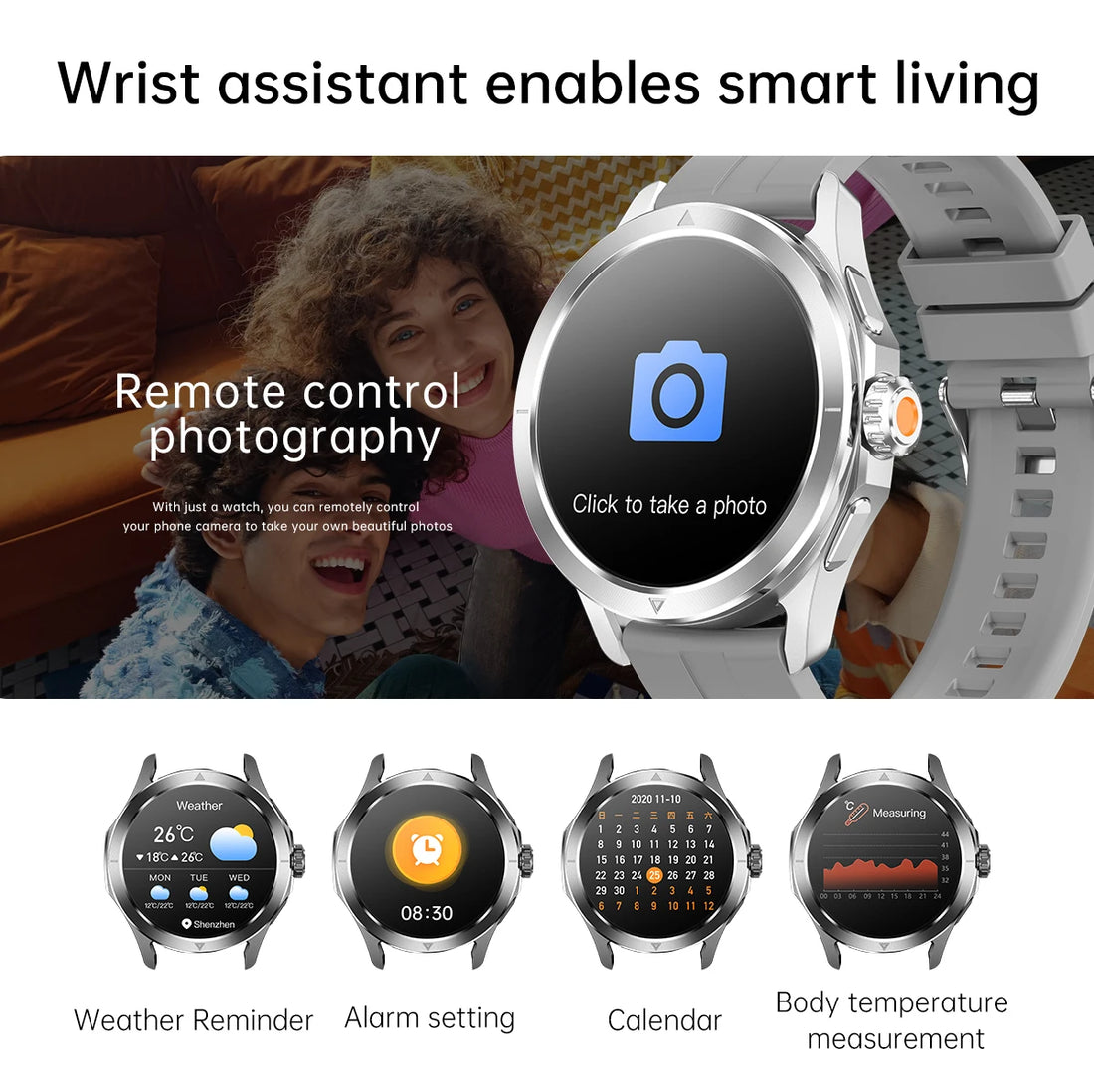 Xiaomi S4 Ultra Smartwatch for – Fitness & Bluetooth Call