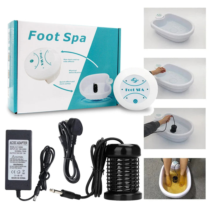 Detox Ionic Foot Spa Bath – Massage & Fatigue Relief