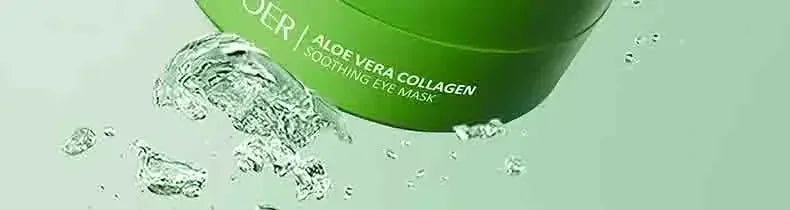 Aloe Vera Collagen Eye Mask – Anti-Dark Circles & Moisturizing