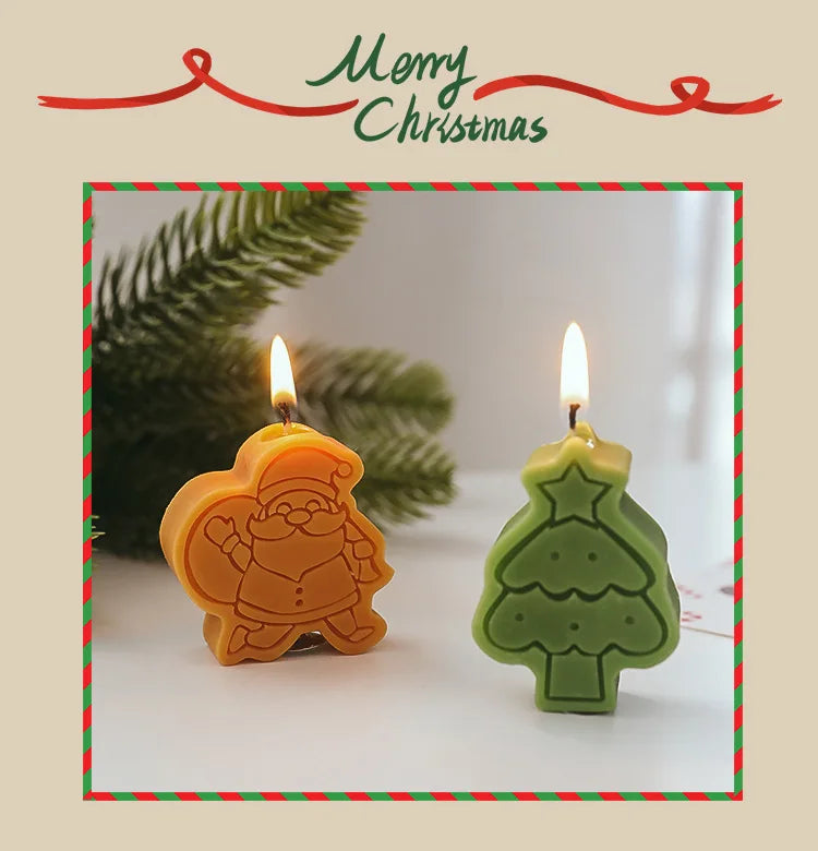 4-Piece Christmas Scented Candle Set with Box