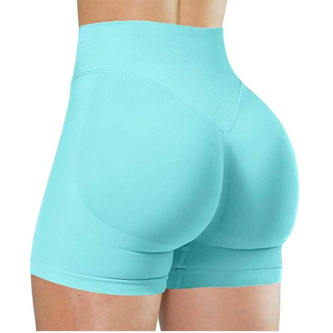 High-Waisted Summer Yoga Shorts – Fashionable & Sexy