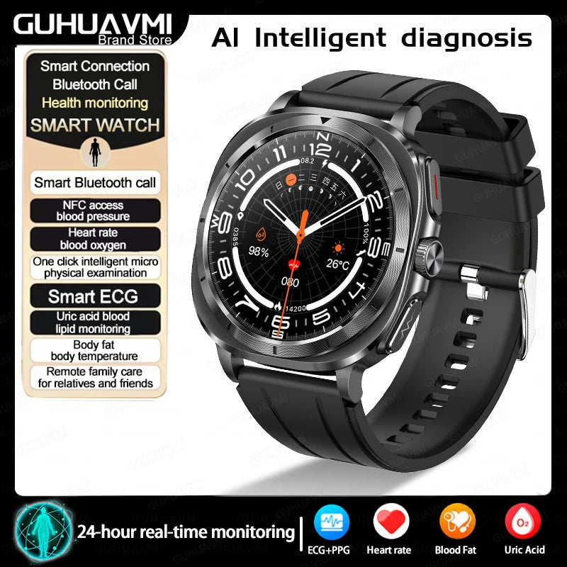 2025 Xiaomi Health Smartwatch – Body Analysis & ECG