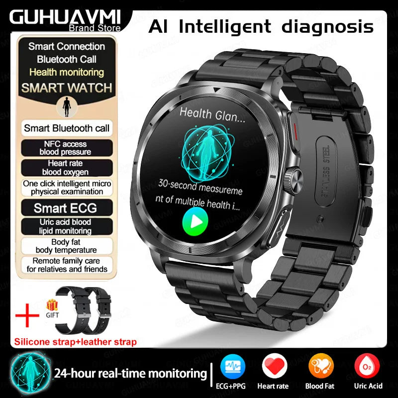 2025 Xiaomi Health Smartwatch – Body Analysis & ECG