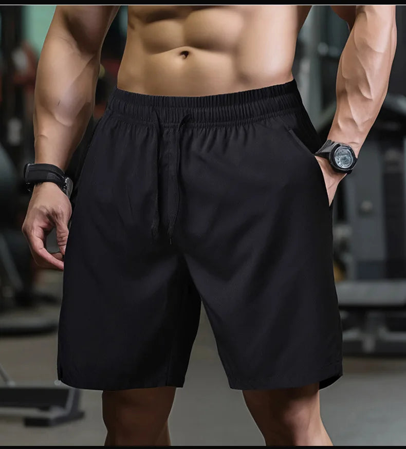Men’s Breathable Sports Shorts – Quick-Dry Tennis & Running