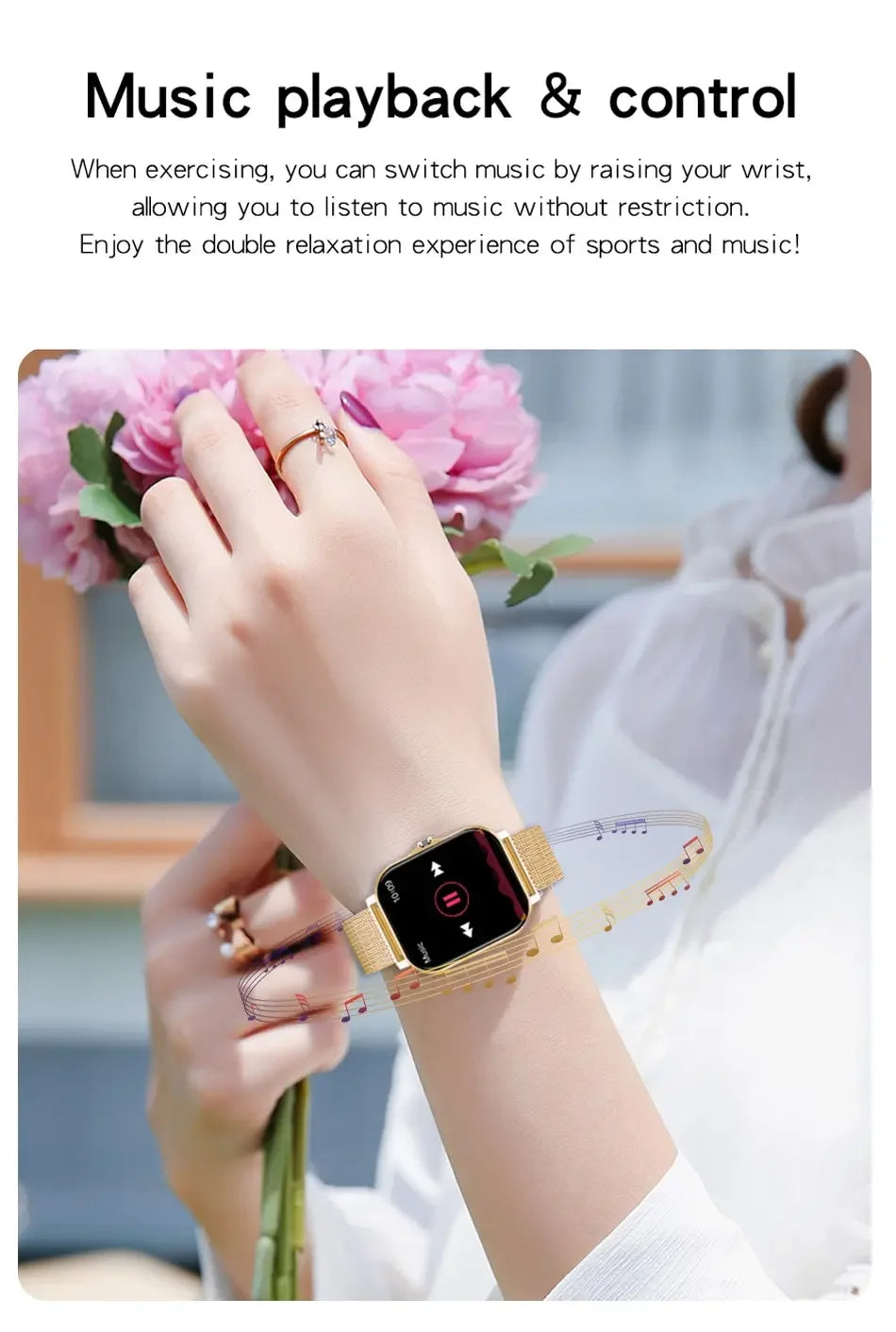 2024 Bluetooth Call Smartwatch – Fitness Tracker & Waterproof