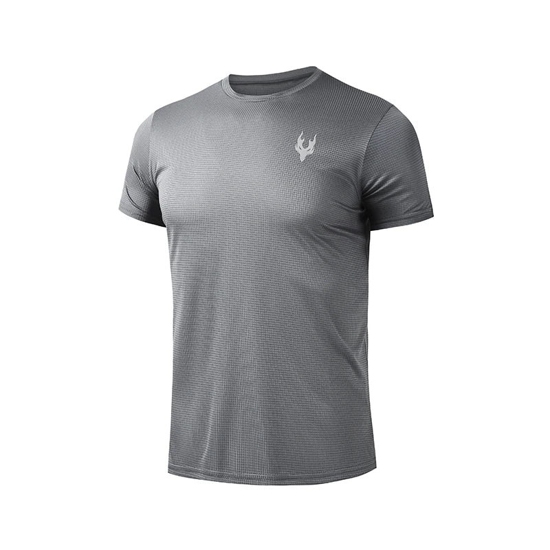Men’s Quick-Dry Running & Sports T-Shirt – Summer Gym Tee