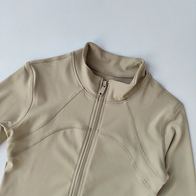 Women’s High-End Long Sleeve Yoga & Running Jacket