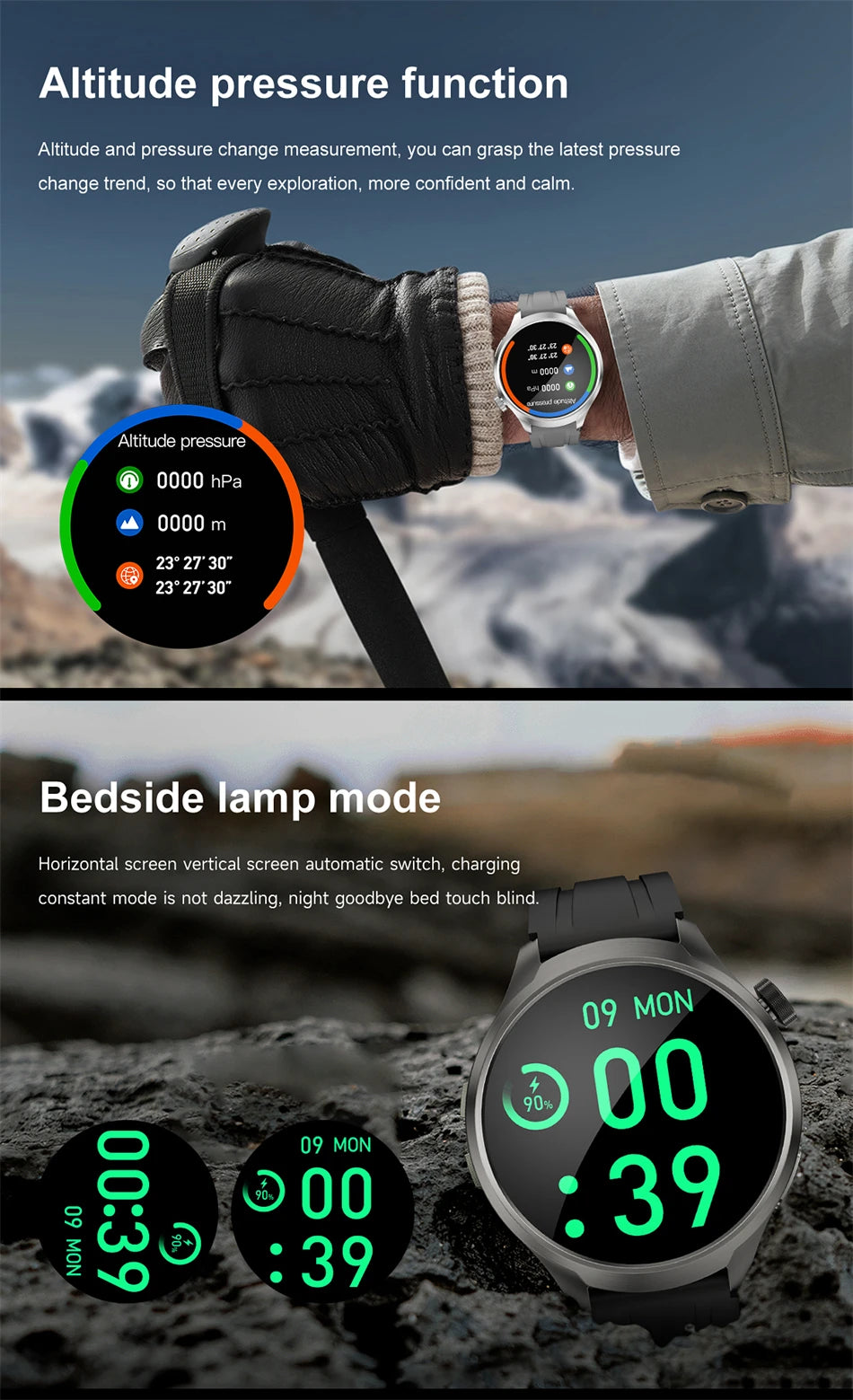Huawei 1.85" Sport Smartwatch – GPS & Heart Rate