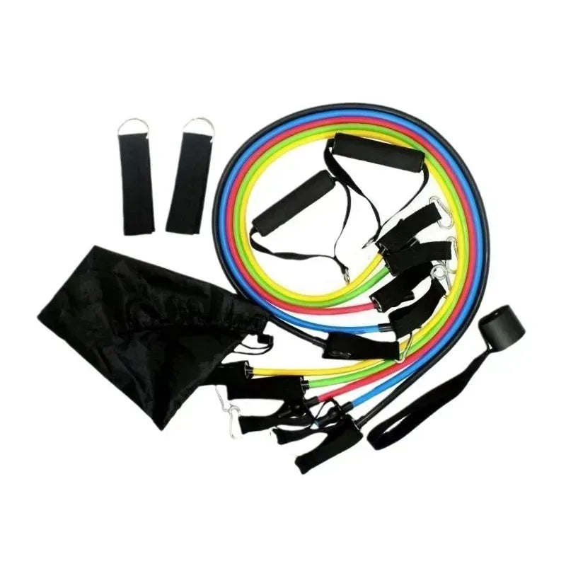 11-Piece Resistance Band Set – Pull Rope & Fitness Accessories