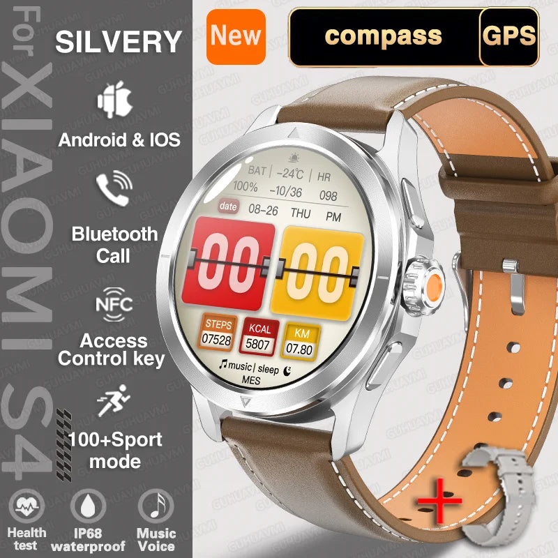 Xiaomi S4 Ultra Smartwatch for – Fitness & Bluetooth Call