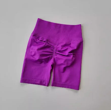 Women’s High Waist Yoga & Fitness Shorts – Tummy Control
