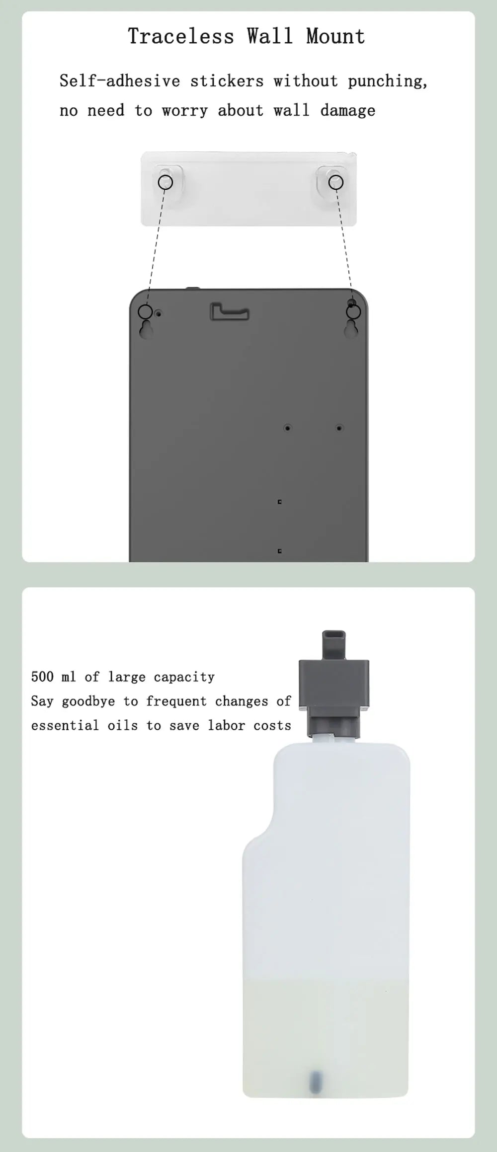 500ML Smart Essential Oil Fragrance Diffuser