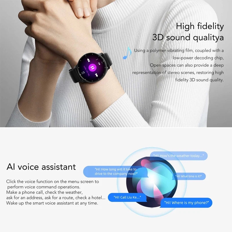 Smartwatch for Men – Fitness & Bluetooth Call