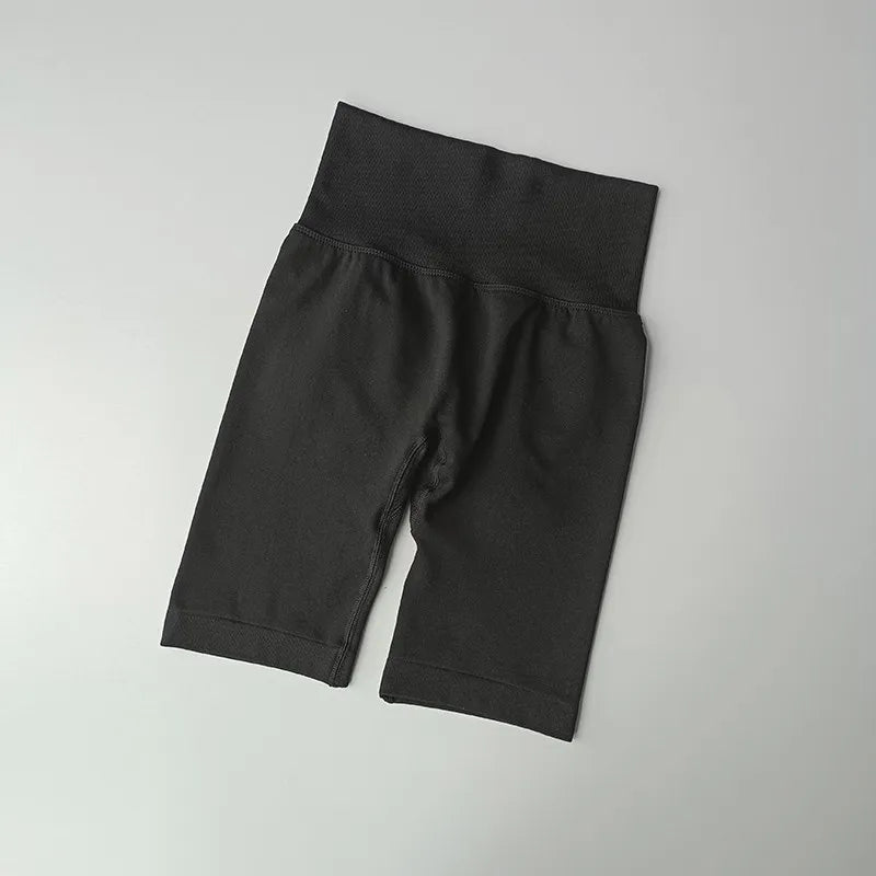 Women’s High Waist Yoga & Fitness Shorts – Tummy Control