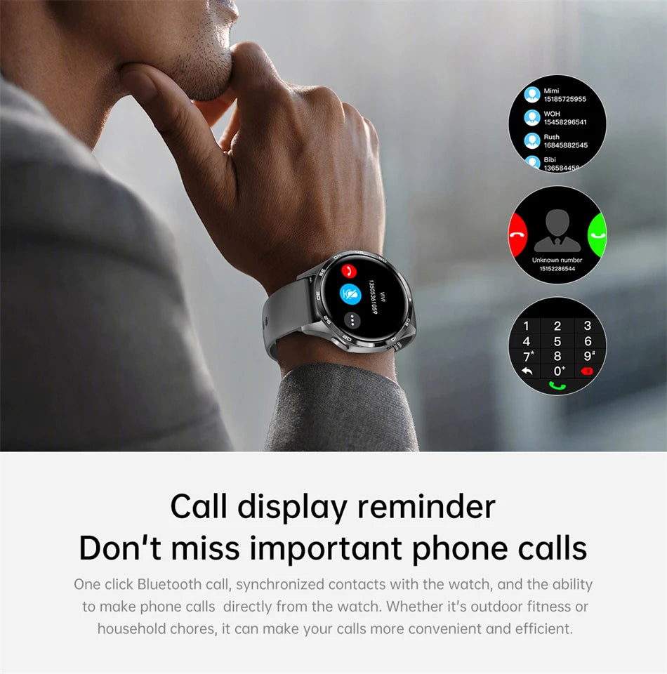 Huawei GT5 Pro GPS Smartwatch – AMOLED Heart Rate