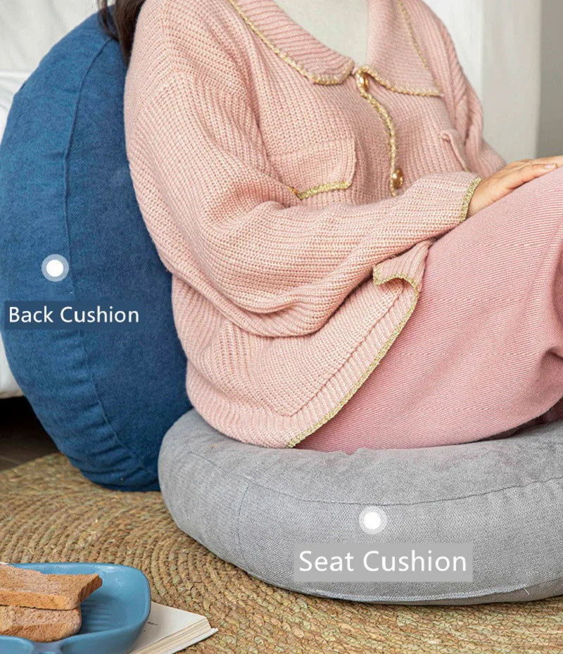 Round Floor Seat Pillow for Yoga & Meditation