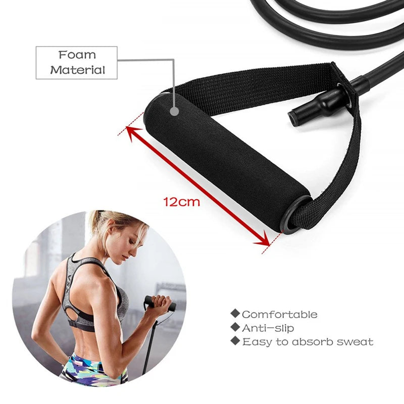 Resistance Bands with Handles – Strength & Home Workout