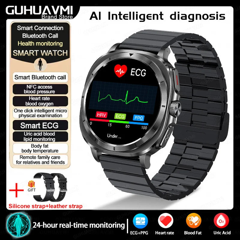 2025 Xiaomi Health Smartwatch – Body Analysis & ECG