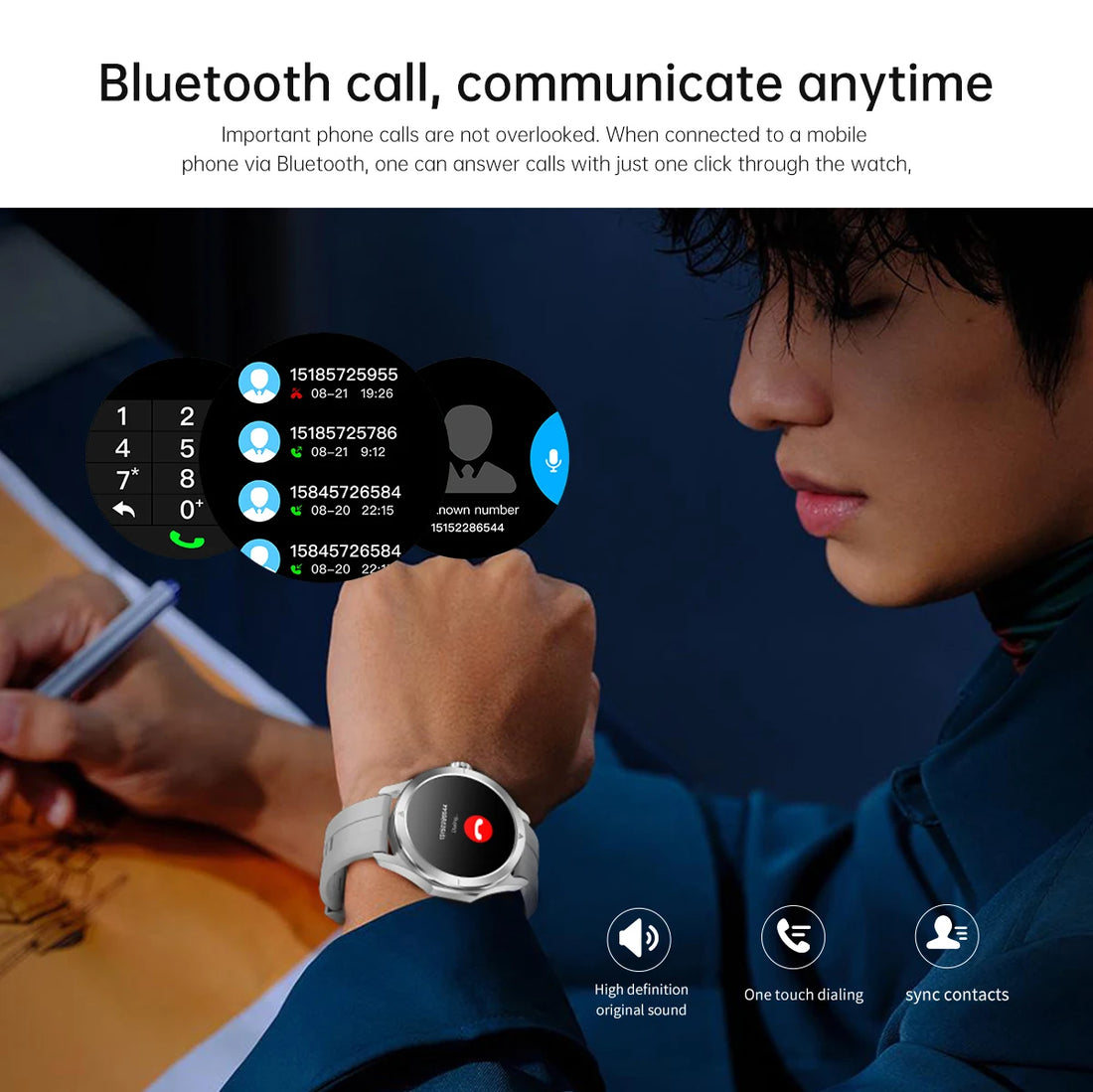Xiaomi S4 Ultra Smartwatch for – Fitness & Bluetooth Call