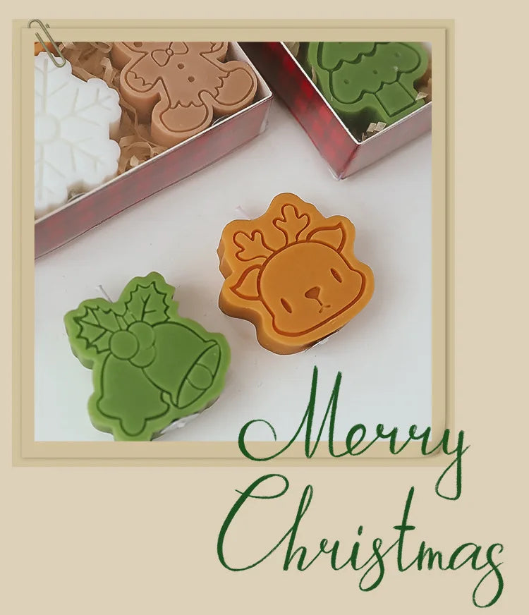 4-Piece Christmas Scented Candle Set with Box