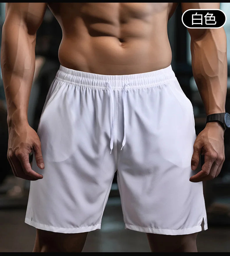 Men’s Breathable Sports Shorts – Quick-Dry Tennis & Running