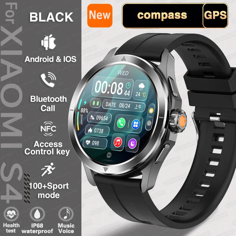 Xiaomi S4 Ultra Smartwatch for – Fitness & Bluetooth Call