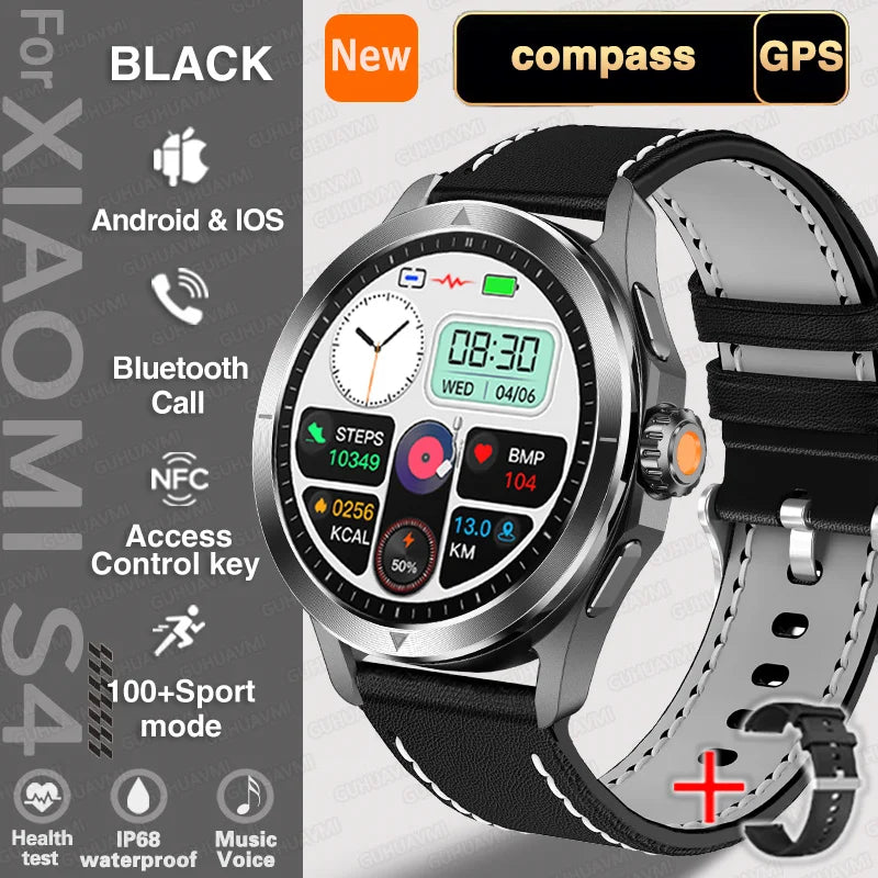 Xiaomi S4 Ultra Smartwatch for – Fitness & Bluetooth Call