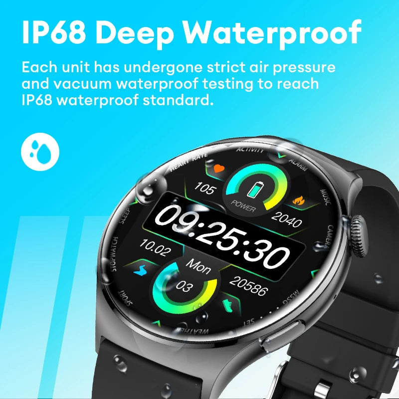 Aolon Mars R3 Smartwatch – Health & Fitness Tracker