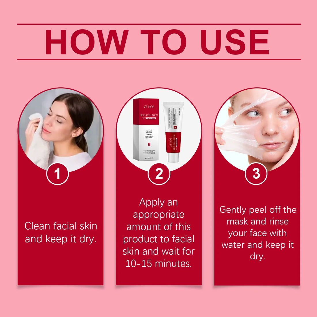 Collagen Peel-Off & Overnight Hydrating Mask – Korean Skincare