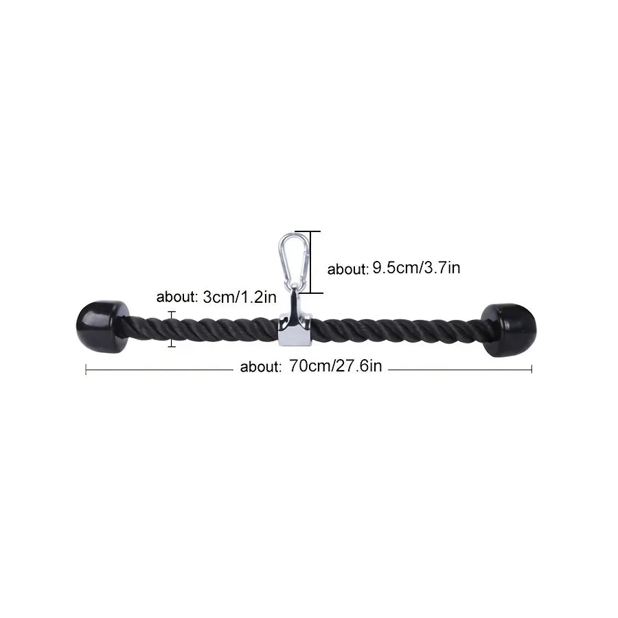 Triceps Lowering Rope – Fitness Pull Down Handles